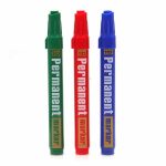 Gixin-Permanent-Marker-Blue-Green-Red-pack-of-12-pcs