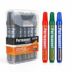 Gixin-Permanent-Marker-Blue-Green-Red-pack-of-12-pcs