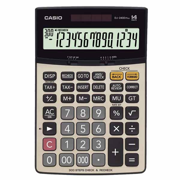 Casio-Calculator-DJ-240D-Plus-14-Digit