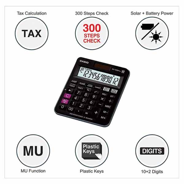Casio-Calculator-MJ-120D-12-Digit