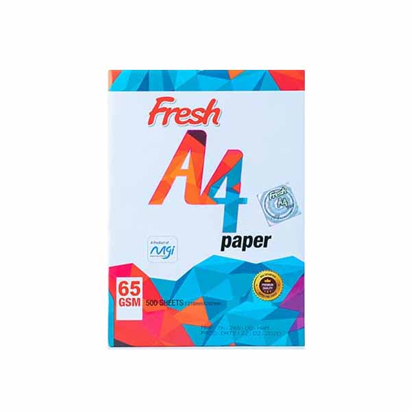 Fresh A4 Paper, 65 GSM Fresh-A4-Paper-65-GSM