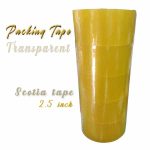 Scotia-Transparent-Packaging-Tape-2.5-Inch-50-yards-Pack-of-5-pcs