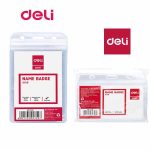 Deli ID Card Holder – 5759 & 5758 (Vertical & Horizontal) - Image 2