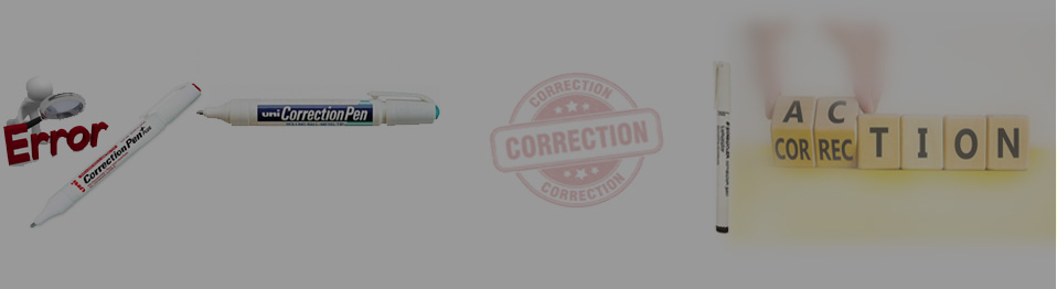 Correction pen top 0