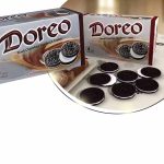 Danish Doreo Black Chocolate Sandwich Cream Biscuits (big) - Image 2