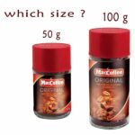 MacCoffee Original Jar (100g, 50g)
