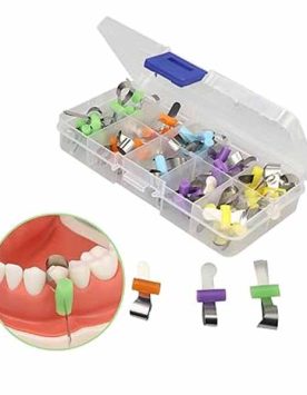 50-pcs-Matrix-Bands-Ring-Clip-Retainer-with-Lock-Sectional-Contoured-Matrices