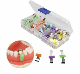 50-pcs-Matrix-Bands-Ring-Clip-Retainer-with-Lock-Sectional-Contoured-Matrices