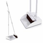 Dust-Pan-with-Brush-long-handle-Commercial