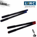Linc-Pentonic-ball-pen-blue-red