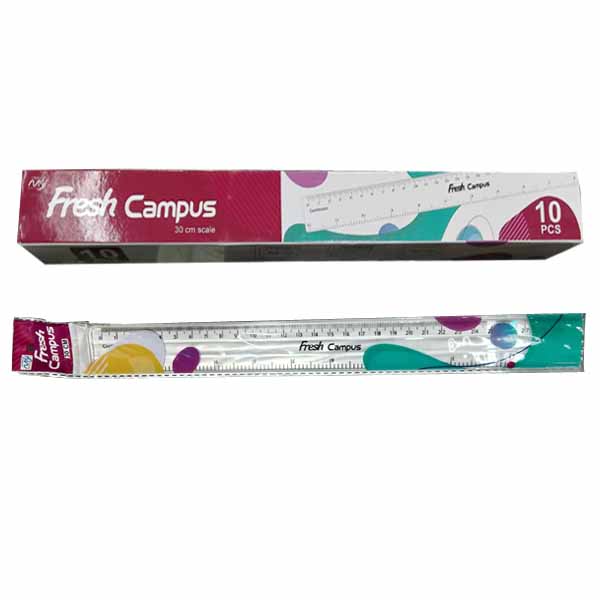 Fresh-Campust-Ruler-12-inch-Pack-of-12-pcs