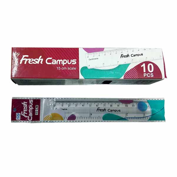 Fresh-Campust-Ruler-6-inch-Pack-of-12-pcs