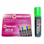 Red-Leaf-Highlighter-Green-12-pcs-Box