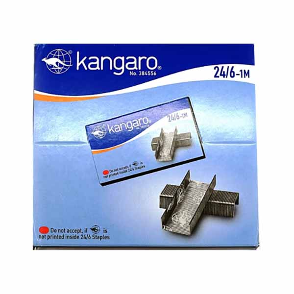 Kangaro-Stapler-Pin-24-6-Box-of-20-packets-Original